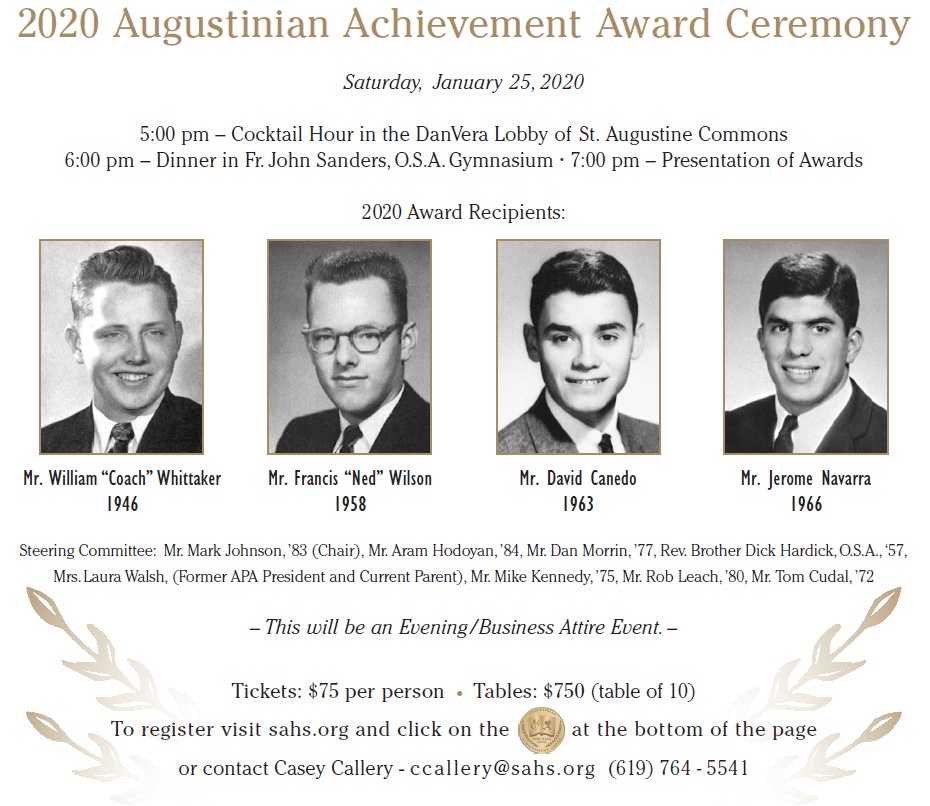 2020 Achievement Flyer