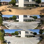 Concrete parking lot replacement